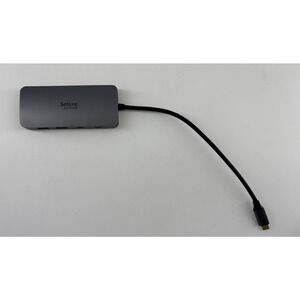 Selore USB C Docking Station VGA HDMI and DP Monitor Adapter USB C Hub